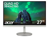 Acer Acer CB282Ksmiiprx 28 inch UHD Monitor (IPS Panel, FreeSync, 60Hz, 4ms, HDR 10, Height Adjustable Stand, DP, HDMI, Silver/Black)