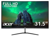 Acer Acer ED320QRPbiipx 31.5 inch FHD Curved Monitor (VA Panel, FreeSync, 165Hz, 5ms, DP, HDMI, Black)