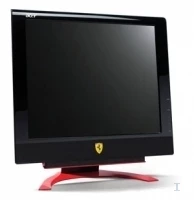 Acer F-19 19i Ferrari LCD with CrystalBrite TV Tuner S-Video DVI & Ana