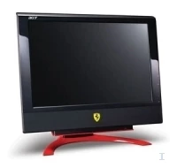 Acer F-20 20" Ferrari Widescreen LCD CrystalBrite TV Tuner 8ms black/red