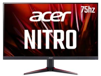 Acer Nitro VG240Ybmiix 23.8 inch FHD Gaming Monitor (IPS Panel, FreeSync, 75Hz, 1ms, HDMI, VGA, Black/Red)