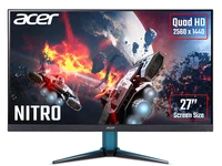 Acer Nitro VG271UPbmiipx 27 inch WQHD Gaming Monitor (IPS Panel, FreeSync, 144Hz, 1ms, HDR 400, DP, HDMI, Black/Blue)