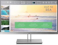 HP EliteDisplay E233 HO + Adjustable Dual Display Stand