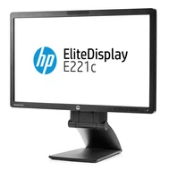 HP Monitor EliteDisplay E221c de 21,5 pulgadas con retroiluminación LED y cámara web (ENERGY STAR)