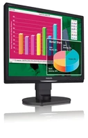 Philips LCD monitor with Ergo base, USB, Audio 19B1CB/86