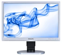 Philips LCD monitor with Ergo base, USB, Audio 240B1CS/05
