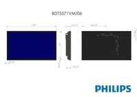 Philips Monitor táctil LCD BDT5571VM/06